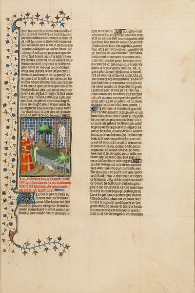 Polykrates gehängt von Boucicaut Master Illuminator